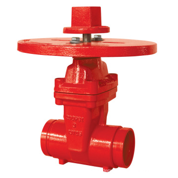(Z85) 200psi-Nrs Type Grooved End Gate Valve